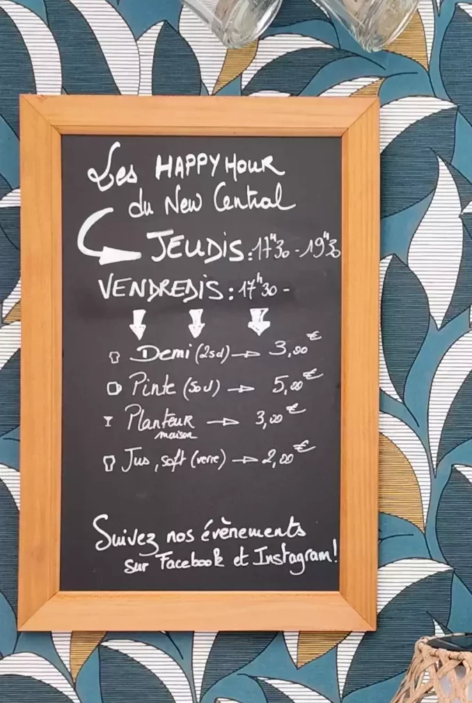 happy hours